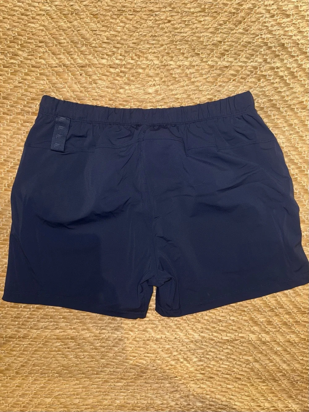 Fabletics Navy Performance Drawstring Shorts